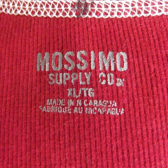 Mossimo Burgundy Tie Dye Tank Top Size XL - Picture 7 of 8